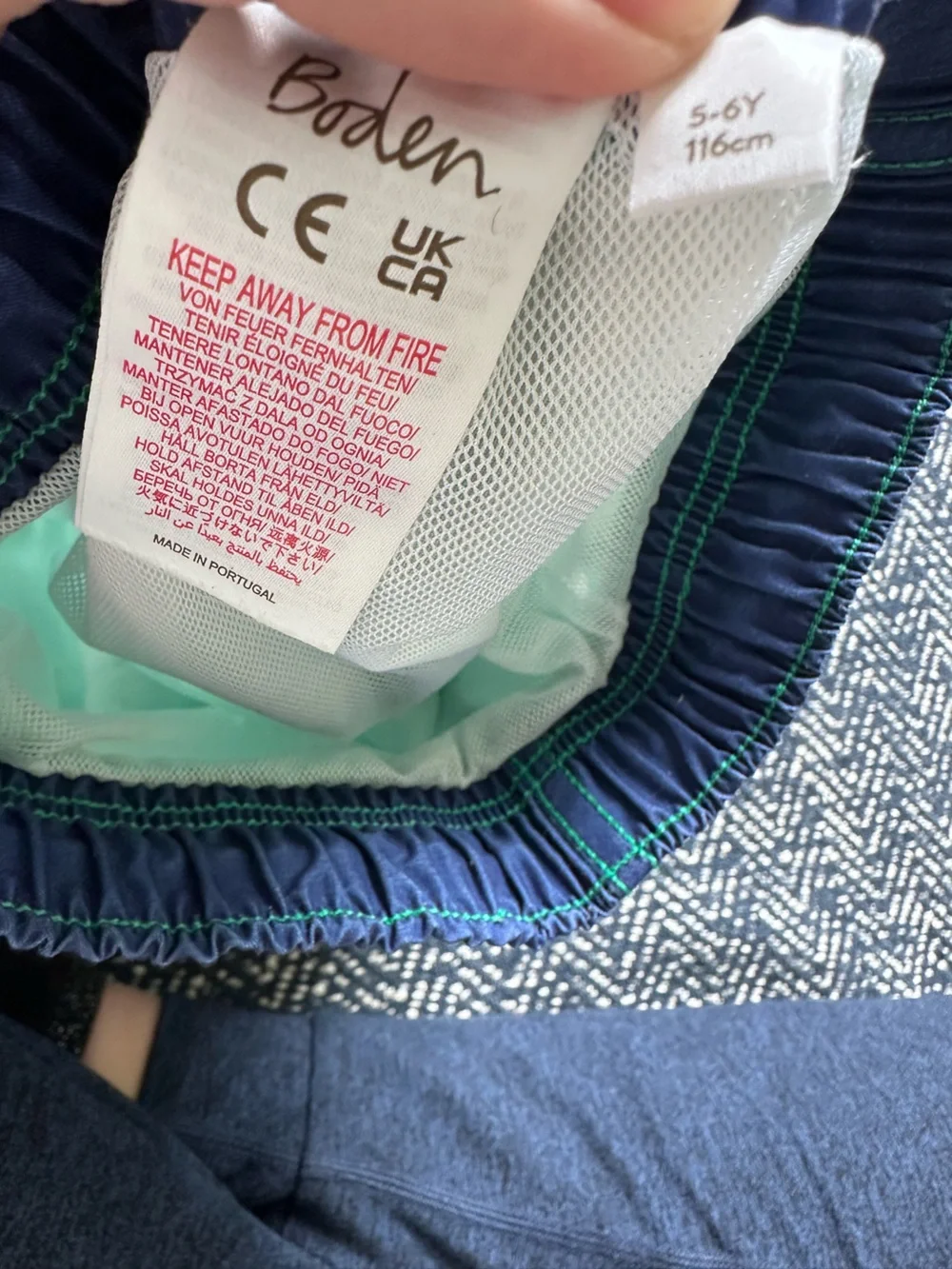 Boden Star Boy Swim Shorts